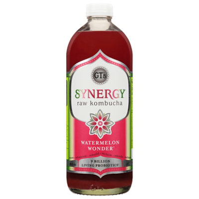 Gts Kombucha Watermelon Wonder - 48 Fl. Oz.