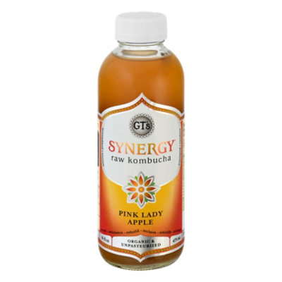 Gts Kombucha Pink Lady Basil - 16 Fl. Oz. - Image 1