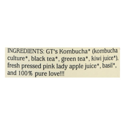 Gts Kombucha Pink Lady Basil - 16 Fl. Oz. - Image 5