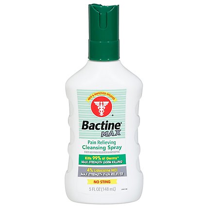 Bactine Max Pain Relieving Spray - 5 Fl. Oz. - Image 2
