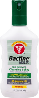 Bactine Max Pain Relieving Spray - 5 Fl. Oz. - Image 2