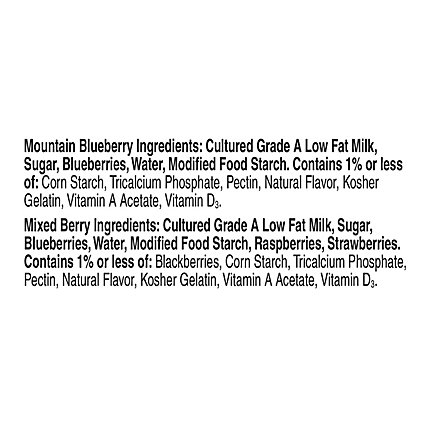 Yoplait Blueberry Mixed Berry Lf Yogurt Fridge Pack - 8-6 Oz - Image 5