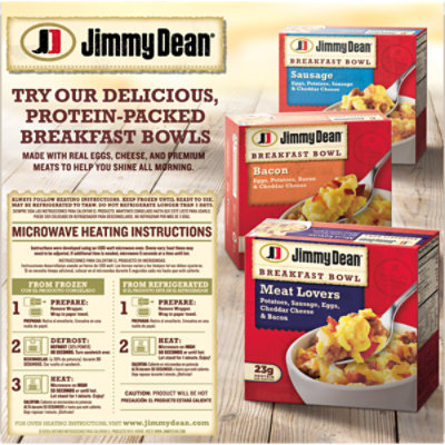 Jimmy Dean Sausage Egg & Cheese Cheddar Biscuit Sandwiches 4 Count - Image 5