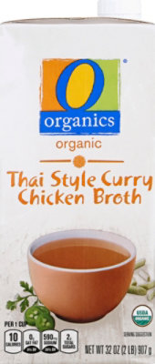 O Organics Organic Broth Chicken Thai Style Curry Brick - 32 Oz - Image 2