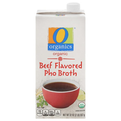 O Organics Organic Broth Pho Beef Flavored Brick - 32 Oz - Image 3