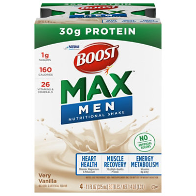 BOOST Max Nutritional Shake Very Vanilla - 4-11 Fl. Oz. - Image 3
