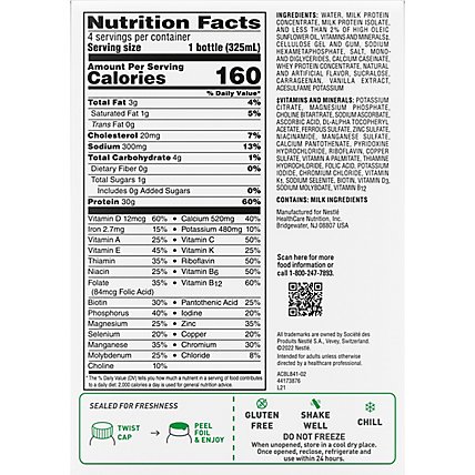 BOOST Max Nutritional Shake Very Vanilla - 4-11 Fl. Oz. - Image 6
