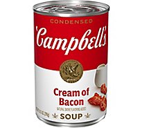 Campbells Condensed Soup Cream of Bacon Can - 10.5 Oz