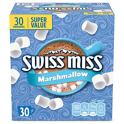 Swiss Miss Hot Cocoa Mix Milk Chocolate Marshmallow Envelopes - 41.4 Oz - Image 2