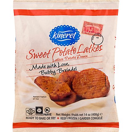 Kineret Sweet Potato Latkes - 14Oz - Image 2