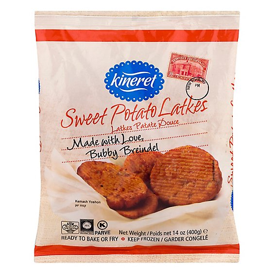 Kineret Sweet Potato Latkes - 14Oz