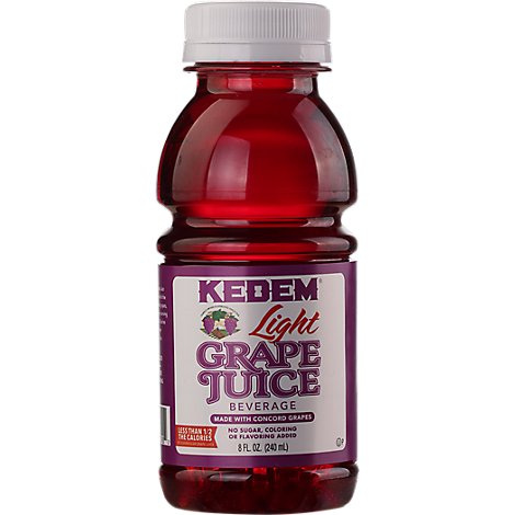 Kedem Concord Grape Juice Light - 8 Oz