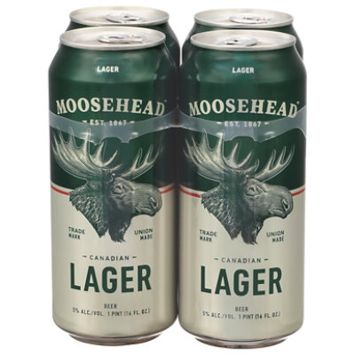 Moosehead Lager In Cans - 4-16 Fl. Oz. - Image 3