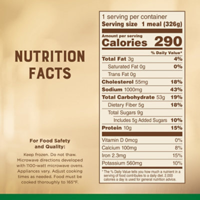 Marie Callender's Shrimp Fajita Frozen Meal - 11.5 Oz - Image 4