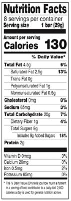Sunbelt Bakery Lemon Meringue Chewy Granola Bars 8pk - 8.27 Oz - Image 3