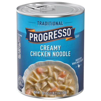 PROGRESSO Traditional Soup Creamy Chicken Noodle Can - 18.5 Oz - Image 3