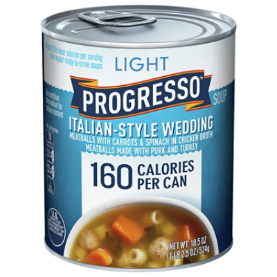 PROGRESSO Light Soup Italian Style Wedding Can - 18.5 Oz - Image 3