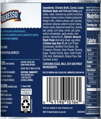 PROGRESSO Light Soup Italian Style Wedding Can - 18.5 Oz - Image 5