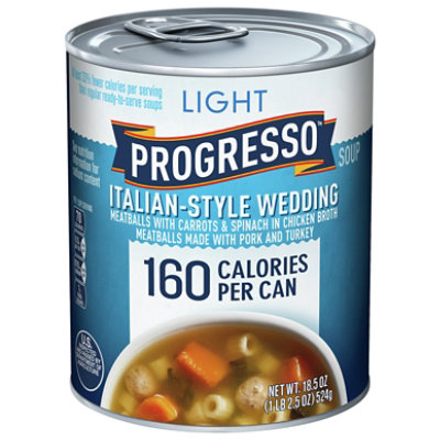 PROGRESSO Light Soup Italian Style Wedding Can - 18.5 Oz