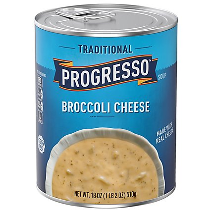 PROGRESSO Traditional Soup Broccoli Cheese Can - 18 Oz - Image 3