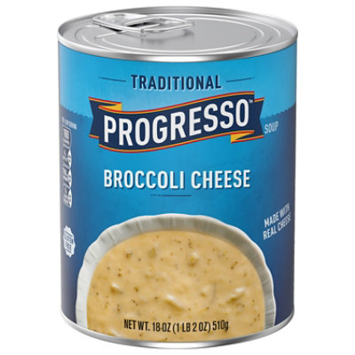 PROGRESSO Traditional Soup Broccoli Cheese Can - 18 Oz - Image 3