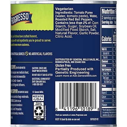 PROGRESSO Vegetable Classics Tomato & Roasted Red Pepper Can - 18.5 Oz - Image 6