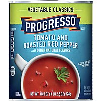 PROGRESSO Vegetable Classics Tomato & Roasted Red Pepper Can - 18.5 Oz - Image 2