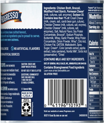 PROGRESSO Light Soup Broccoli Cheese Can - 18 Oz - Image 5