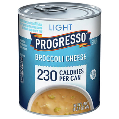 PROGRESSO Light Soup Broccoli Cheese Can - 18 Oz - Image 1