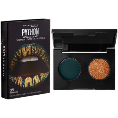 Maybe Ls Python Lip Chrome Snakebite - 0.09 Oz