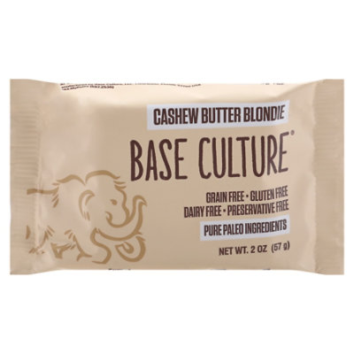 Base Culture Brownie Blondie Cashew Butter - 2.2 Oz