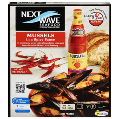 Next Wave Seafood Shell Mussels In Spicy Sauce - 16 Oz - Image 3