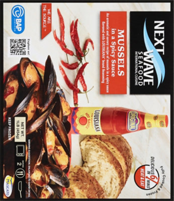 Next Wave Seafood Shell Mussels In Spicy Sauce - 16 Oz - Image 6