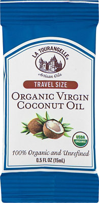 La Tourangelle Organic Oil Coconut Virgin - 0.5 Oz