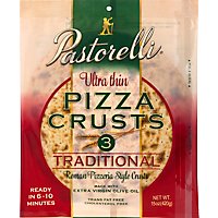 Pastorelli Ultra Thin White Pizza Crust - 3 Count - Image 2