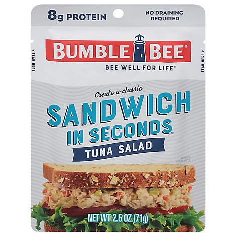Bumble Bee Tuna Salad With Spoon In Pouch - 2.5 Oz