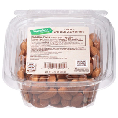 Natural Whole Almonds - 7.25 Oz.