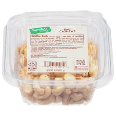 Raw Cashews - 6 Oz.