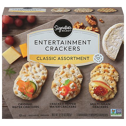 Signature SELECT Crackers Entertainment Classic Assortment Box - 12.75 Oz - Image 1