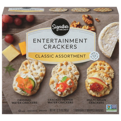 Signature SELECT Crackers Entertainment Classic Assortment Box - 12.75 Oz
