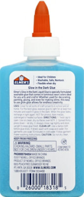Elmers Glow In The Dark Glue Blue - 5 Oz - Image 3