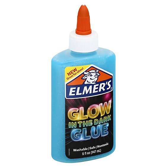 Elmers Glow In The Dark Glue Blue - 5 Oz