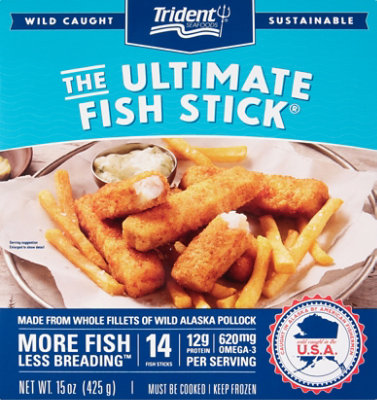 Trident Seafoods Ultimate Fish Stick - 15 Oz - Image 2