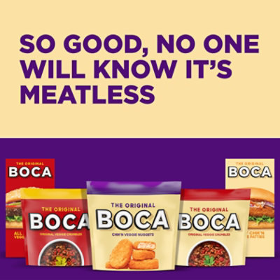 BOCA Original Vegan Chik'n Veggie Nuggets with Non-GMO Soy - 10 Oz - Image 4