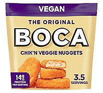 Boca Veggie Nuggets Original Chikn Pouch - 10 Oz