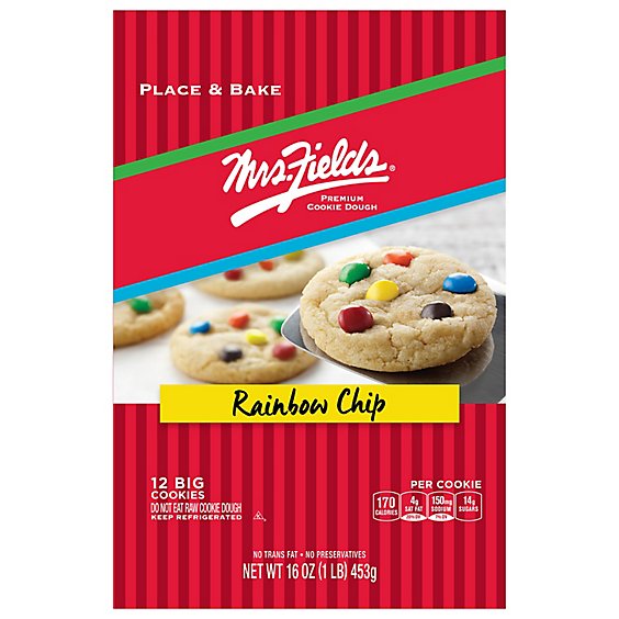 Mrs Fields Rainbow Chip Cookie Dough - 16 Oz