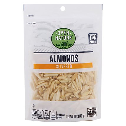 Open Nature Almonds Slivered Bag - 6 Oz - Image 3