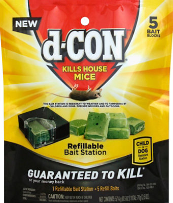 d-CON Cf Bait Staition Refll - 5 Count - Image 2