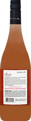 Simple Life Rose Wine - 750 Ml - Image 3