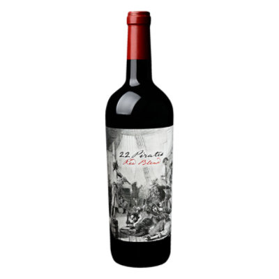  22 Pirates Red Blend Wine - 750 Ml 